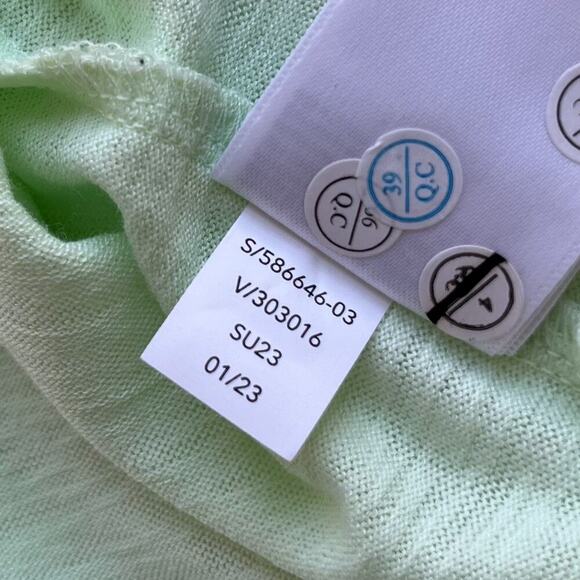 Athleta Breezy Serene Tee Womens XL Green Boxy Modal Athleisure Athletic - Picture 13 of 14